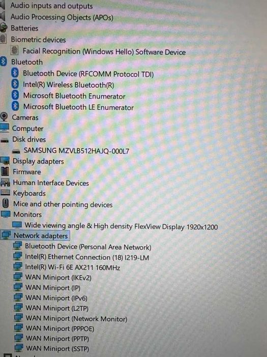 Lenovo ThinkPad T14 5th Gen. 14"FHD+ IPS, cpu Ultra 7, Ram 32 Gb, 512 Gb SSD NVMe, Гаранция до 30. X. 2027г.