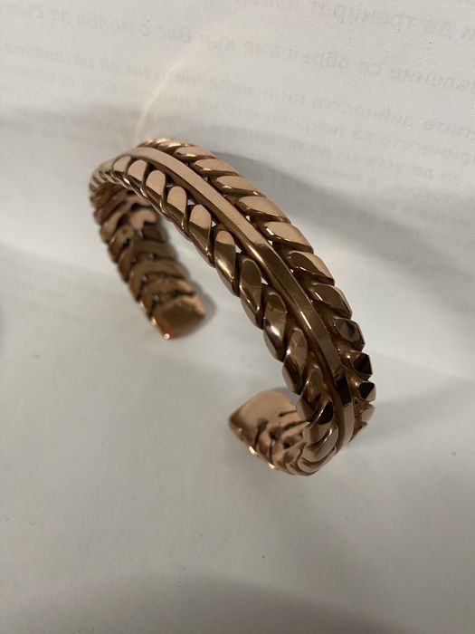 Медна гривна 19см