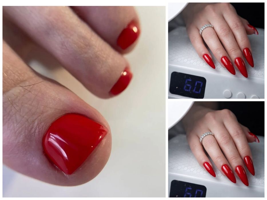 Наращивание маникюр педикюр