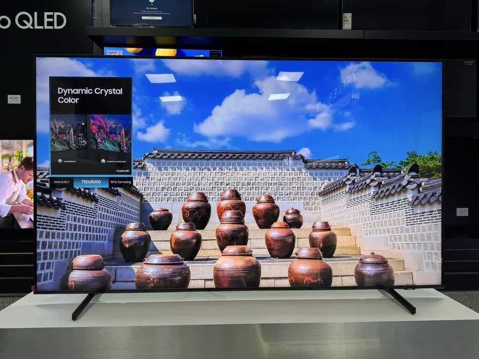 Телевизор 75" DU7100 Crystal UHD 4K +доставка по всему городу имеется