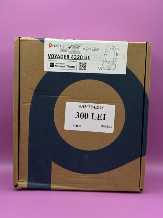 Casti VOYAGER 4320 UC NOU •Matei Amanet Margeanului•7446