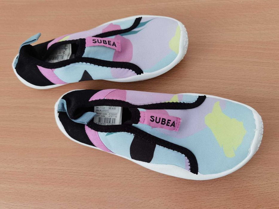 Pantofi apa copiii decathlon Subea marime 34/35 (21-22 cm)