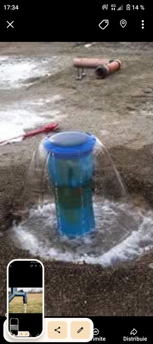 Foraje puțuri apă și denisipări