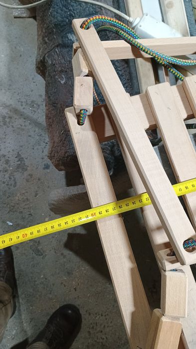 Leagăn lemn masiv de fag