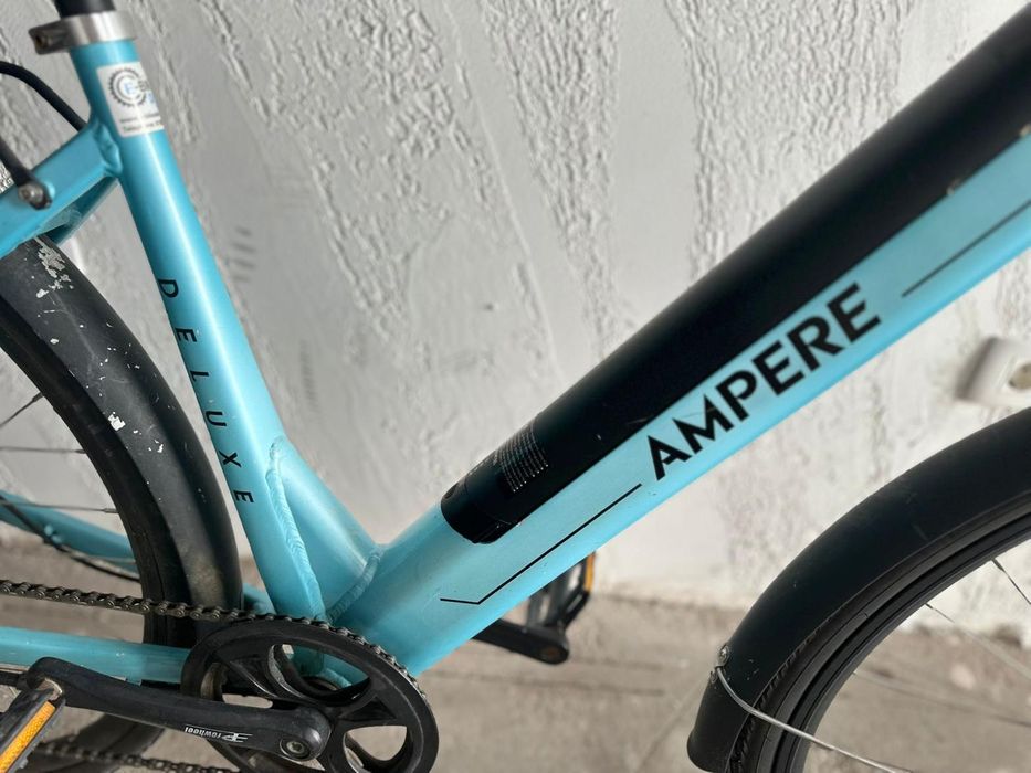 Bicicleta Electrica Dama Ampere Deluxe, 27" -A-