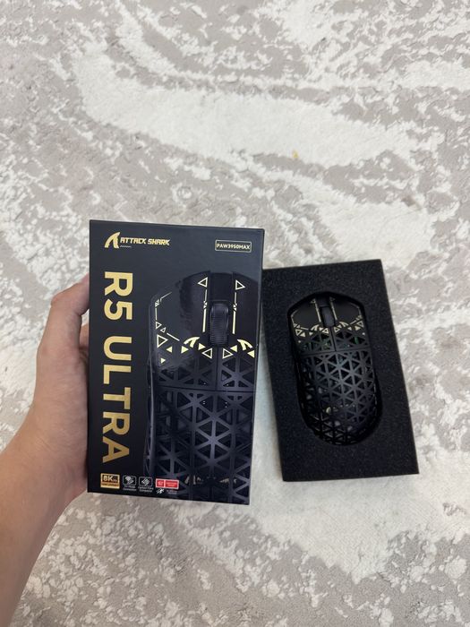 Мышь Attack Shark R5 Ultra черный