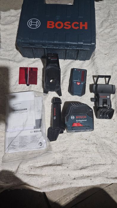 ЛАЗЕРНЫЙ УРОВЕНЬ Bosch с Приемником