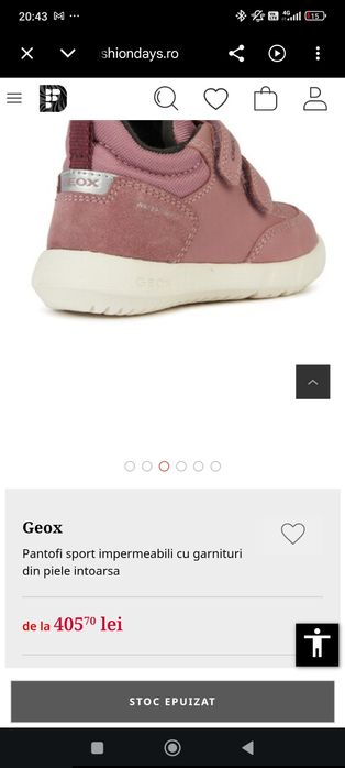 Adidași fetițe GEOX