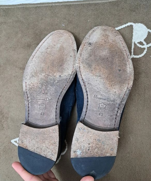 Mocasini barbati, din piele 100%, Massimo Dutti marimea 43