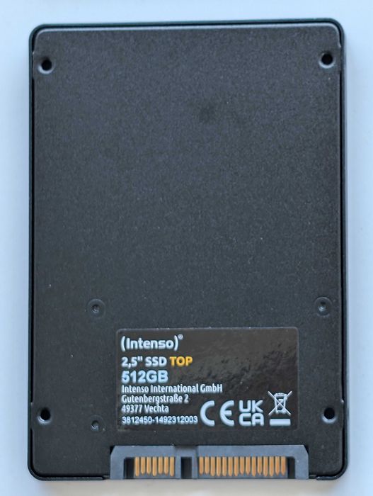 SSD Intenso Top, 512GB, 2.5", SATA III