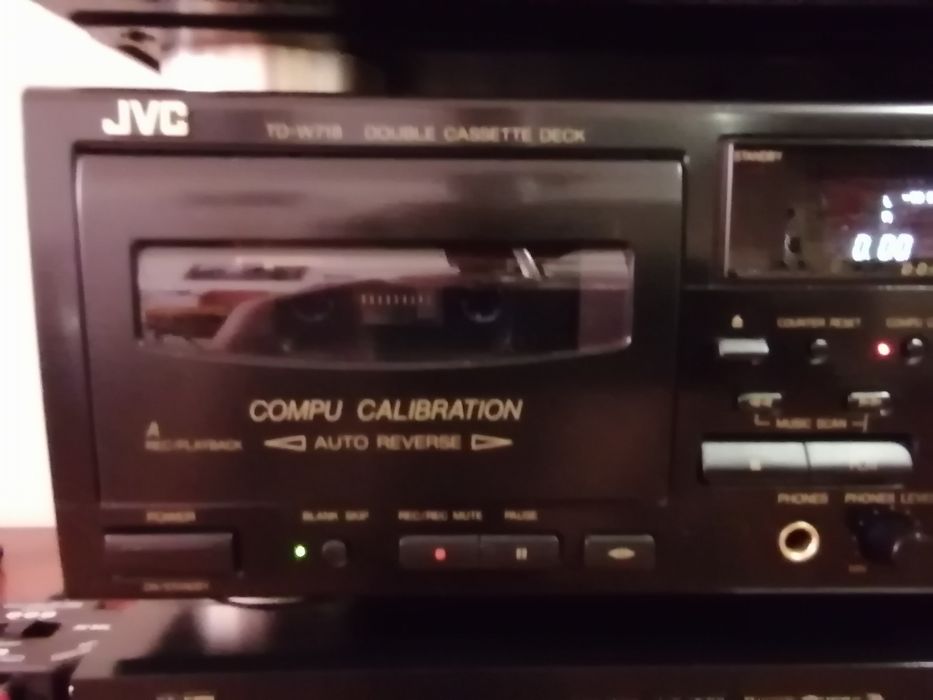 JVC TD W - 718  Compu double calibration deck