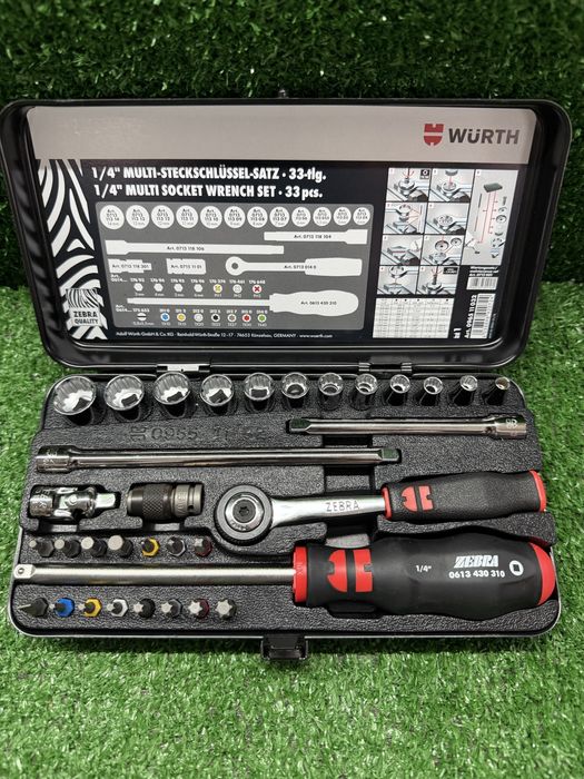 Wurth Чисто нови отвертка и тресчотка