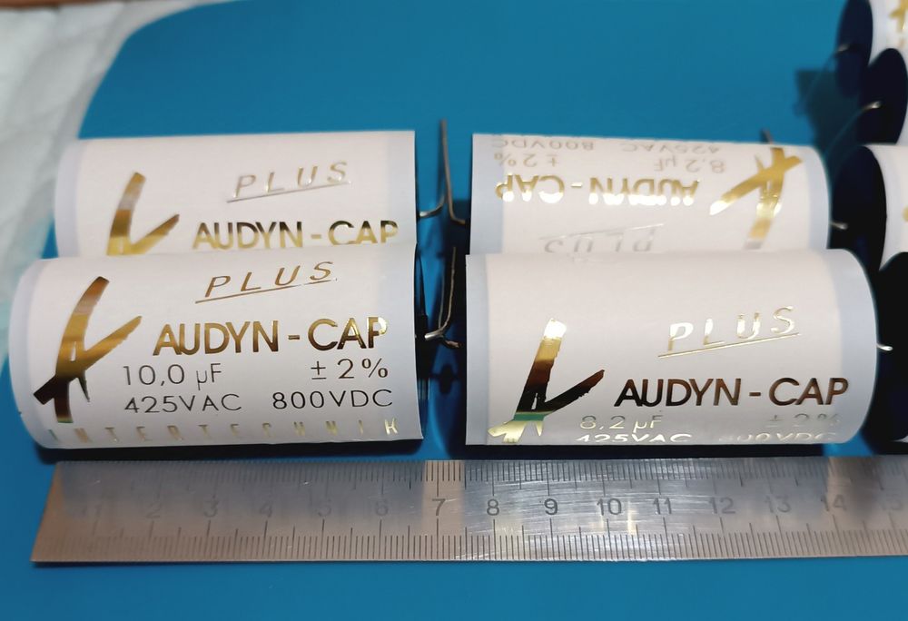 Конденсаторы Jantzen Audio Standart Z-cap , AUDYN-CAP Plus и Audiophil