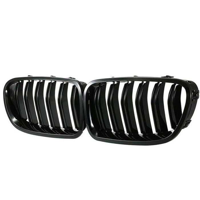 Grile nari duble M Bmw seria 5 F10/F11 negru lucios