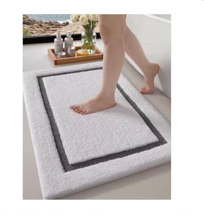 Covor Antiderapant pentru Baie cu Uscare Rapidă