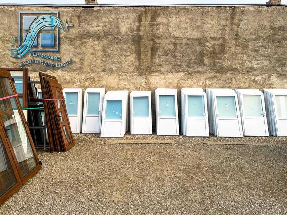 Tamplarie pvc cu geam termopan