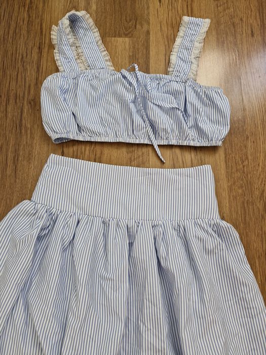 shein нов дамски комплект пола и топ