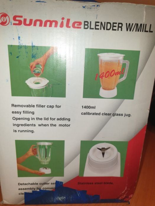 Blender bn kofemolka.sifati zur