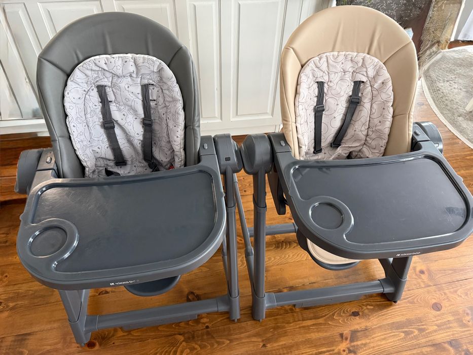 KIKKA BOO Стол за хранене-люлка 3в1 PRIMA BEIGE