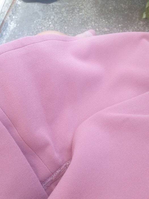 Rochie nunta roz pudrat/nude facuta la comanda