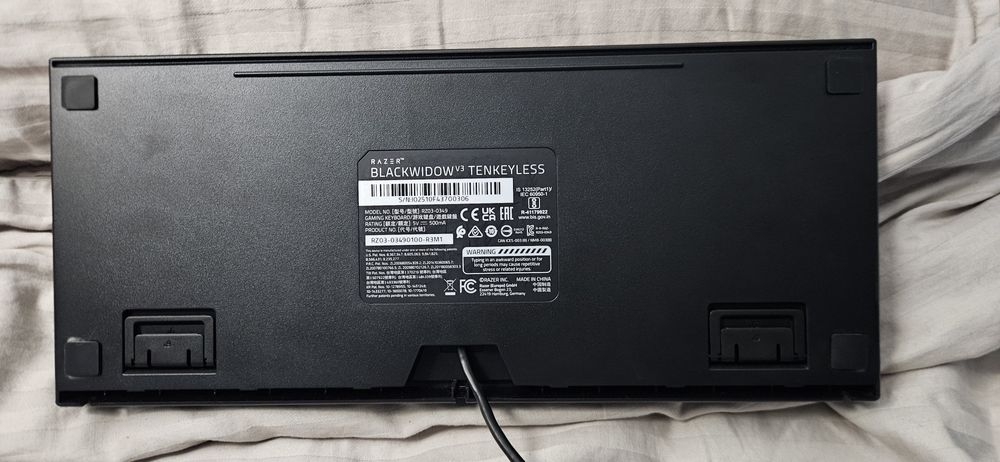 Клавиатура RAZER BLACKWIDOW V3 TENKEYLESS