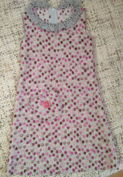 Вълнена рокличка