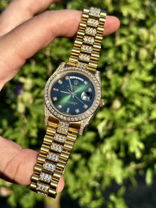 Rolex Day-Date Green Dial 36,mm Unisex