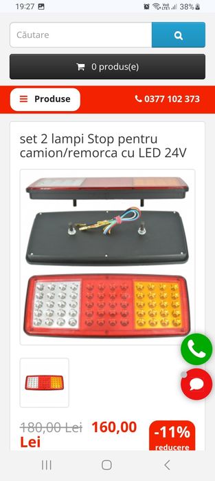 Stop LED remorca 24V