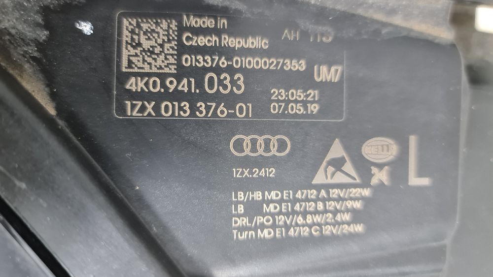 Far faruri full led complet Audi A6 c8 4k modul calculator