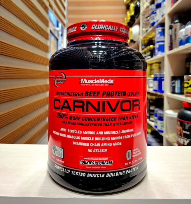 Isolate Carnivor Beef Protein 1.9кг изолят говяжьего протеина.