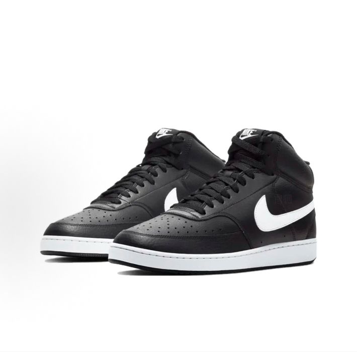 Nike Court Vision Mid (Black/White)