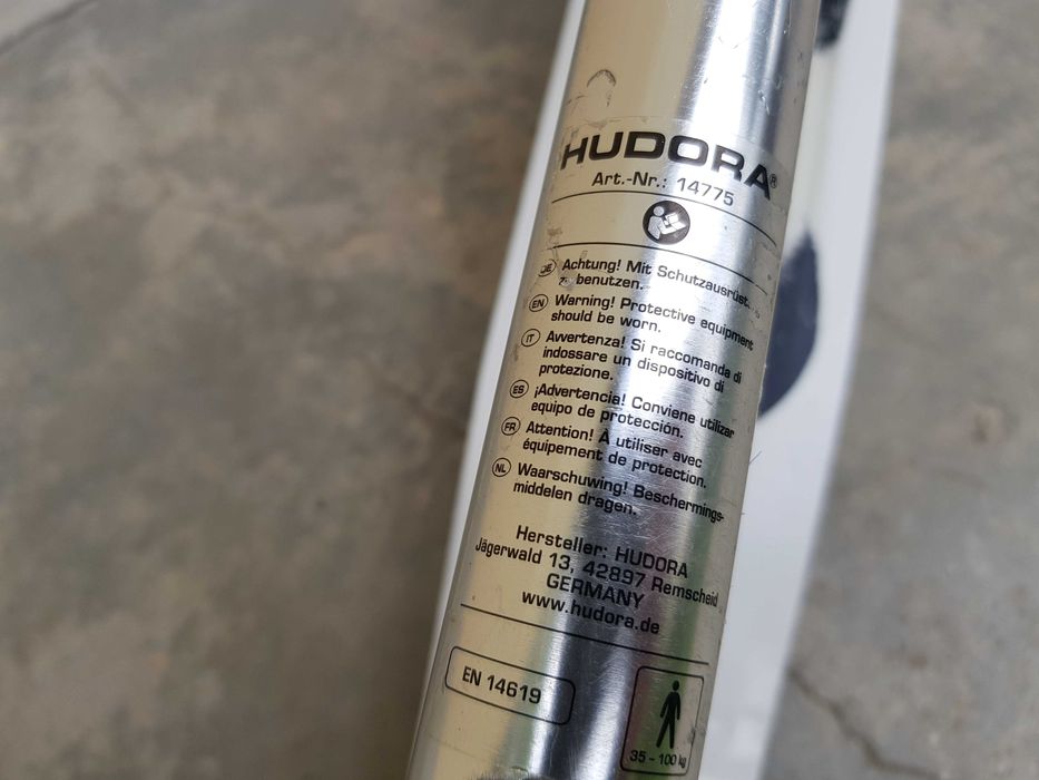 Trotineta Hudora big wheel, aluminiu, pliabila roti mari