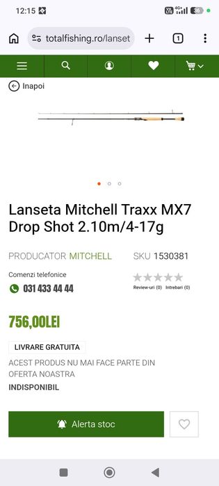 Lanseta  spinning Mitchell