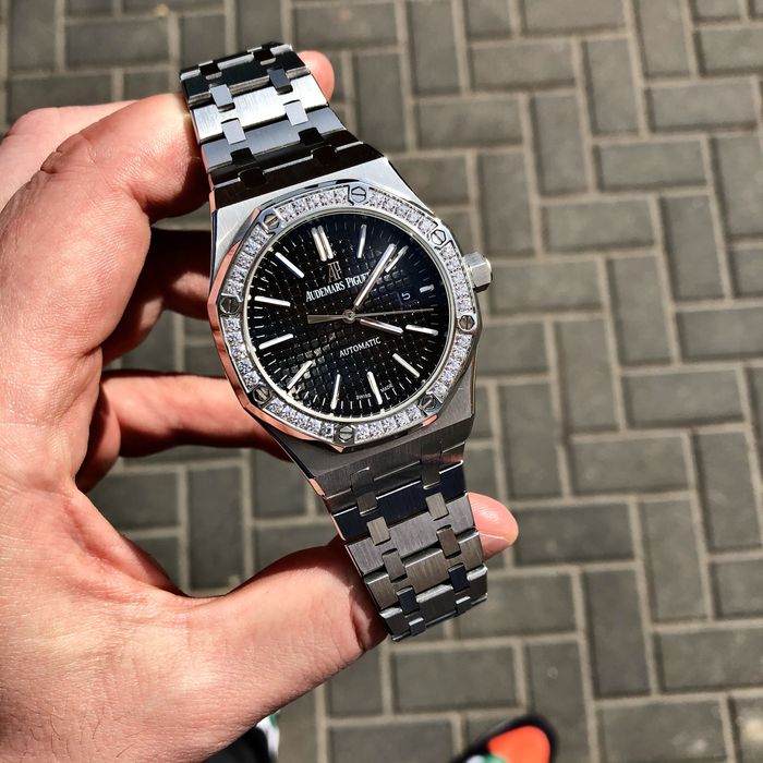 audemars piguet royal oak black dial 41,mm