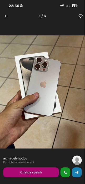 15 pro max 256 gb