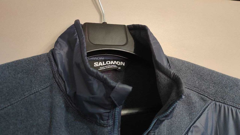 Толстовка флис Salomon CHROMA Men's Half Zip размер M