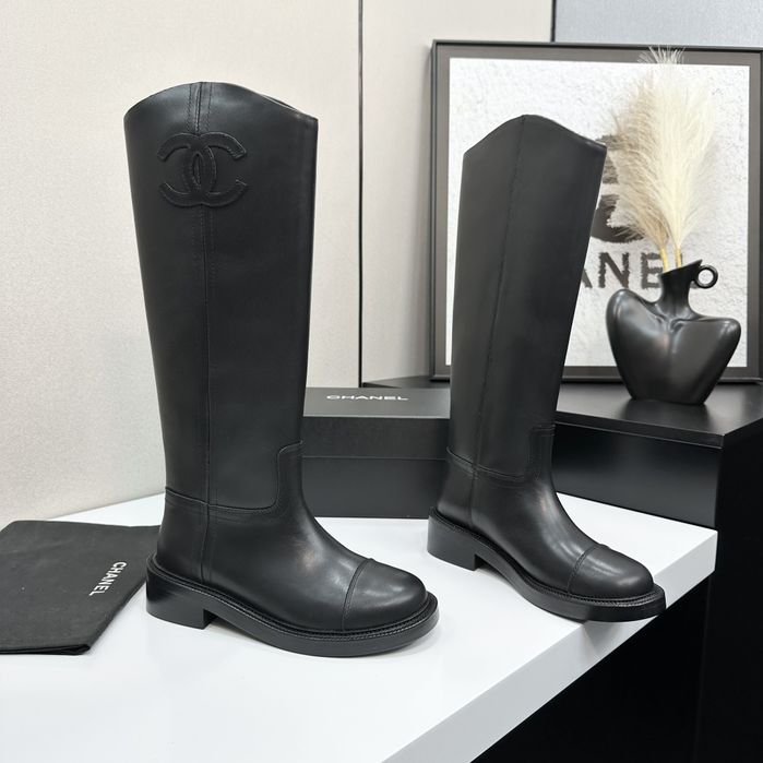 Cizme Chanel piele naturala, Premium