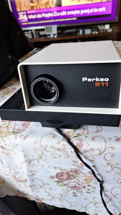Aparat proiectie diapozitive PERKEO 511 Germania