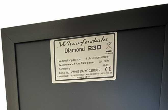 Vand boxe de podea Wharfedale Diamond 230 pereche