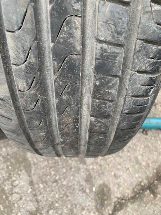 4 бр Летни Гуми Pirelli 225/55 R17 DOT 1515 грайфер 7мм ном 11
