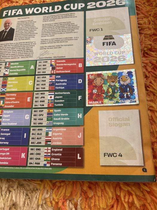 Vand catalog world cup 2026