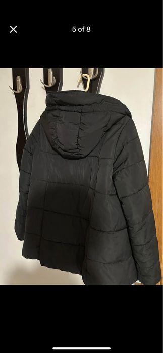 Зимно яке s размер ръкавици benetton+ 4 тениски