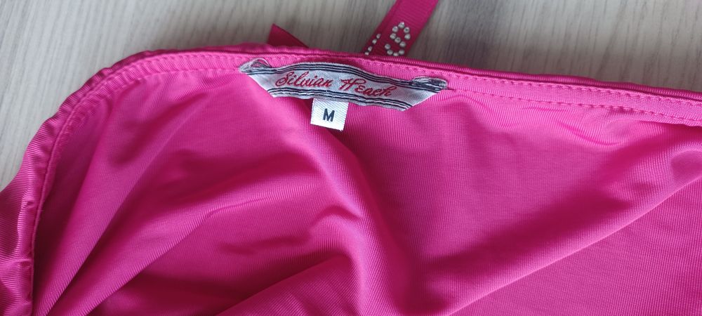 Rochie eleganta scurta Negru/Roz