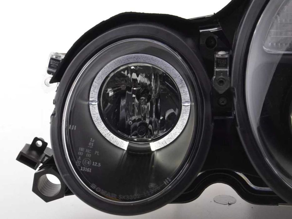 Фарове Мерцедес 210 Е класа Нови Тунинг ЛЕД angle Mercedes W210 LED