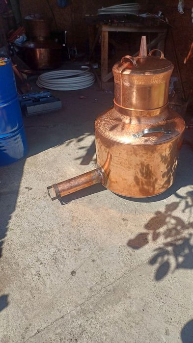 Cazane tuica de cupru și inox