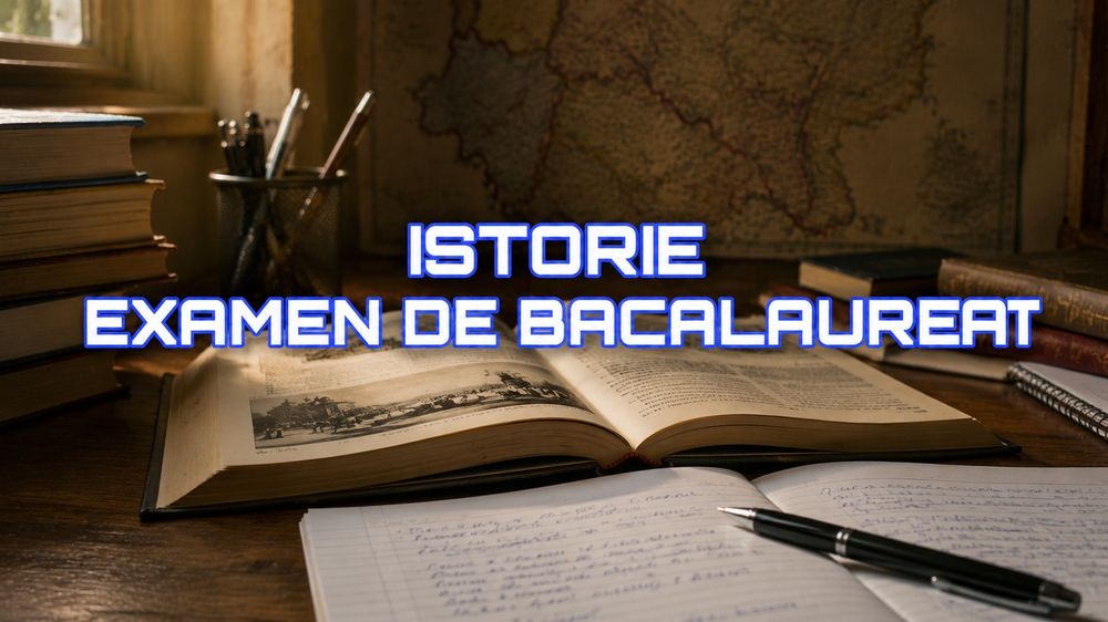 Ședințe Pregătire Istorie pentru Examenul de Bacalaureat