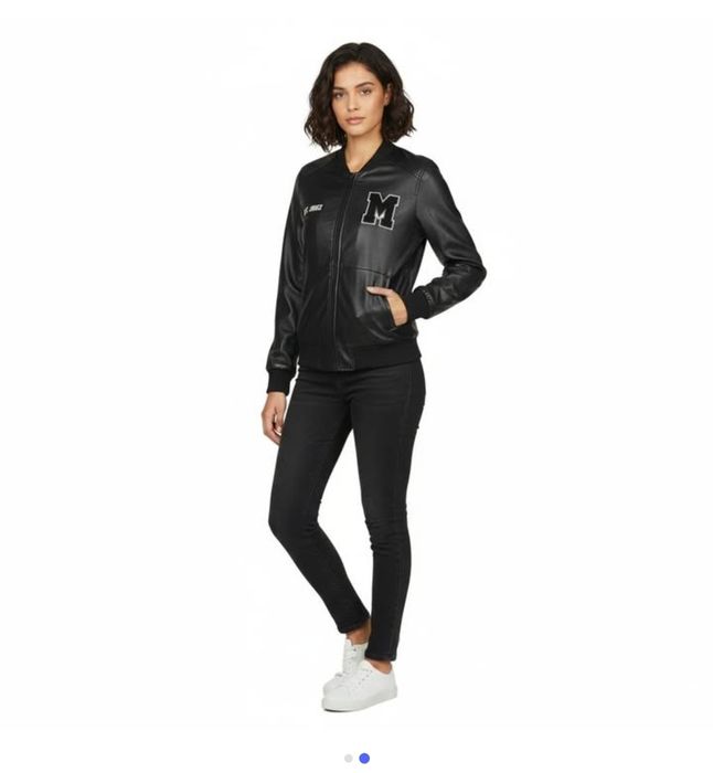 Яке -Mustang-естествена кожа