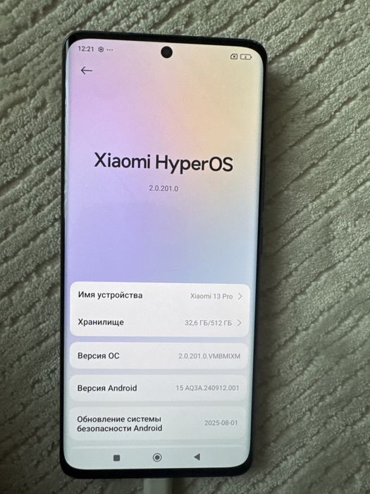 Хіаомі 13про 8/512гб