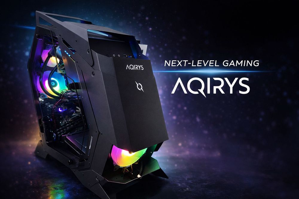 PC Gaming – AQIRYS | i5-10400F | RTX 3050 | 16GB RAM | RGB