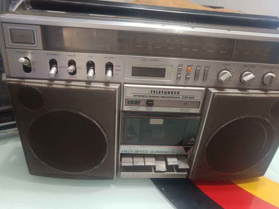 Telefunken CR50 vintage boombox